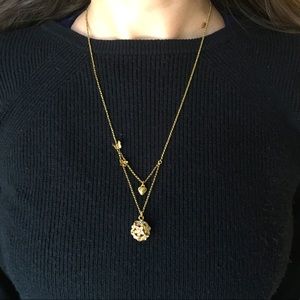 Juicy Couture Gold Flower Necklace